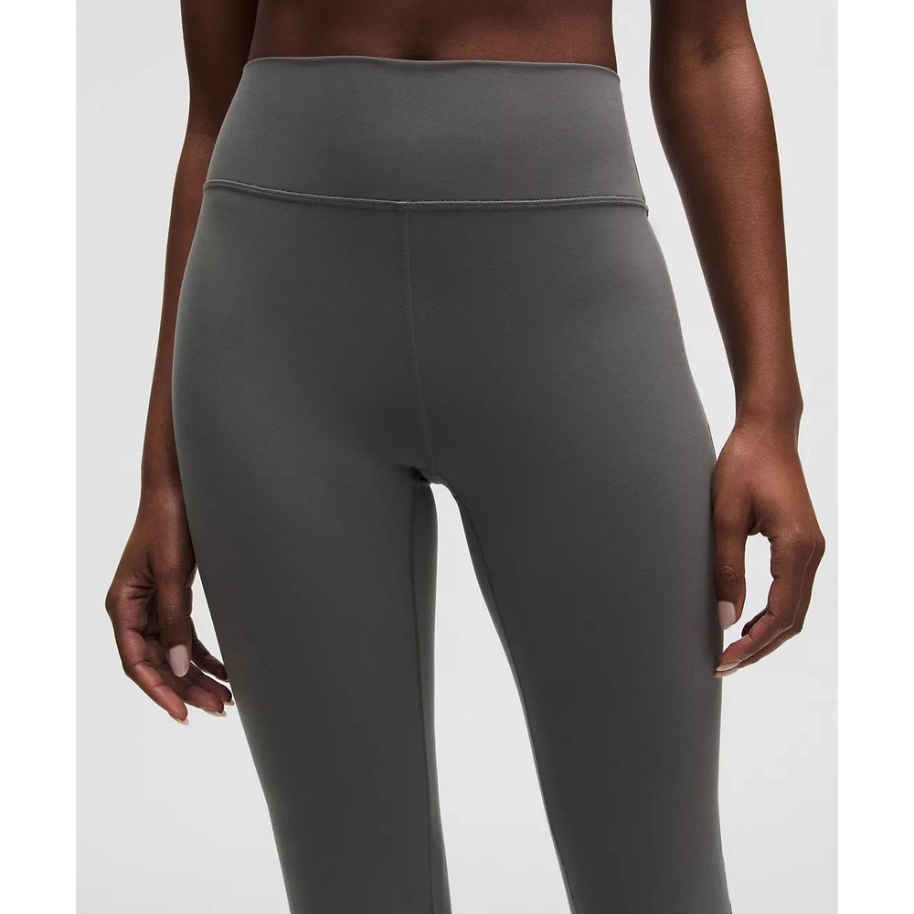 Lululemon‎ Groove Super High Rise Flared Pant Nulu Grey Size 12 LW5EZ9S - Picture 11 of 13